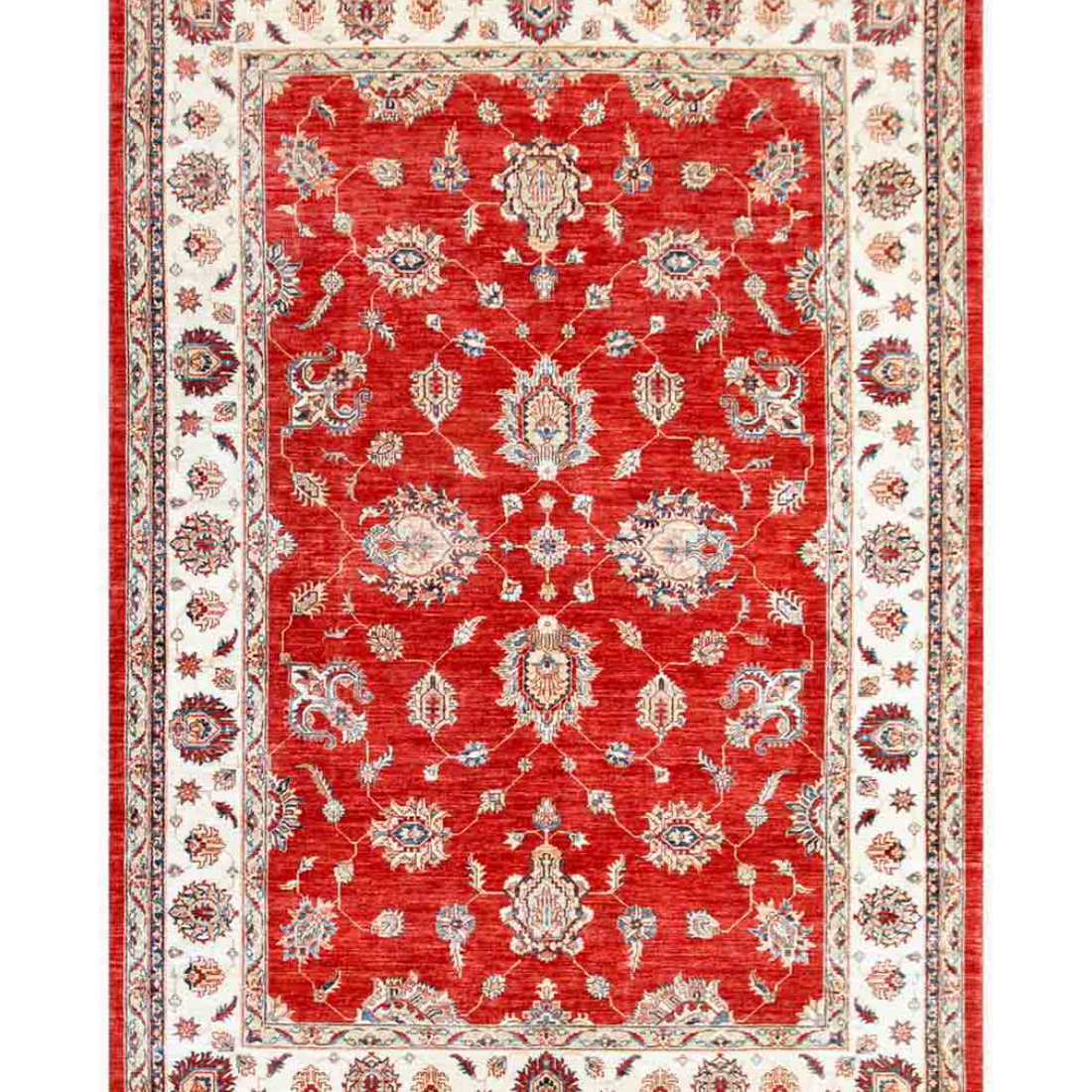 Hand Knotted Ziegler Wool Rug  - 8' 2" X 11' 8"