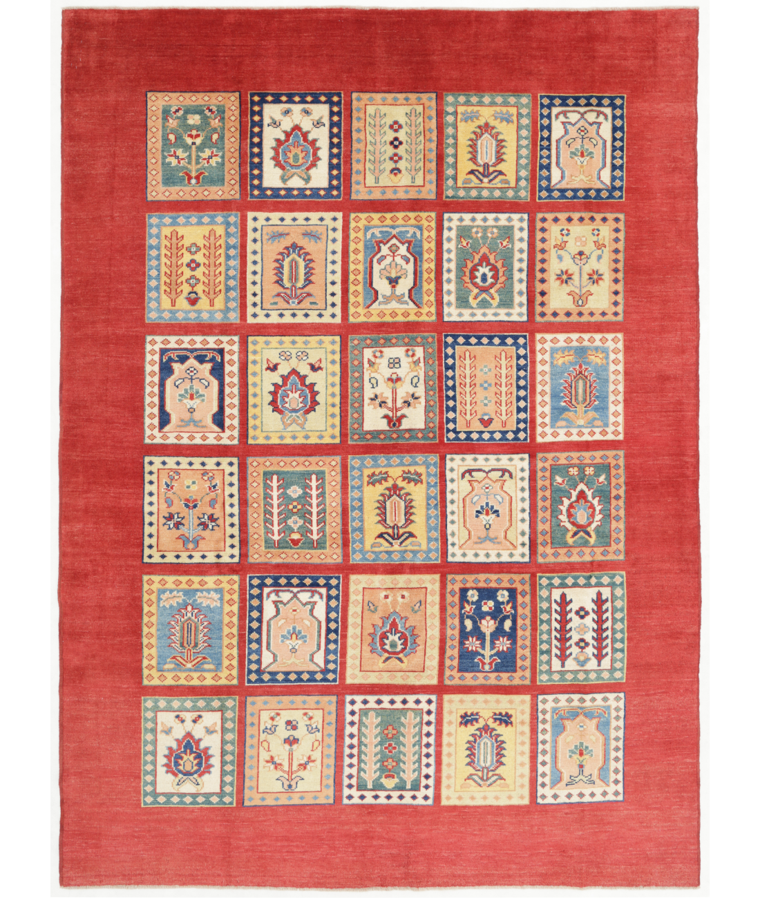 Hand Knotted Ziegler Wool Rug  - 6' 8" X 9' 5"