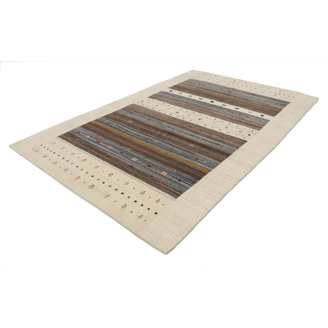 Hand Made Lori Wool Rug 6' 5" X 9' 8"