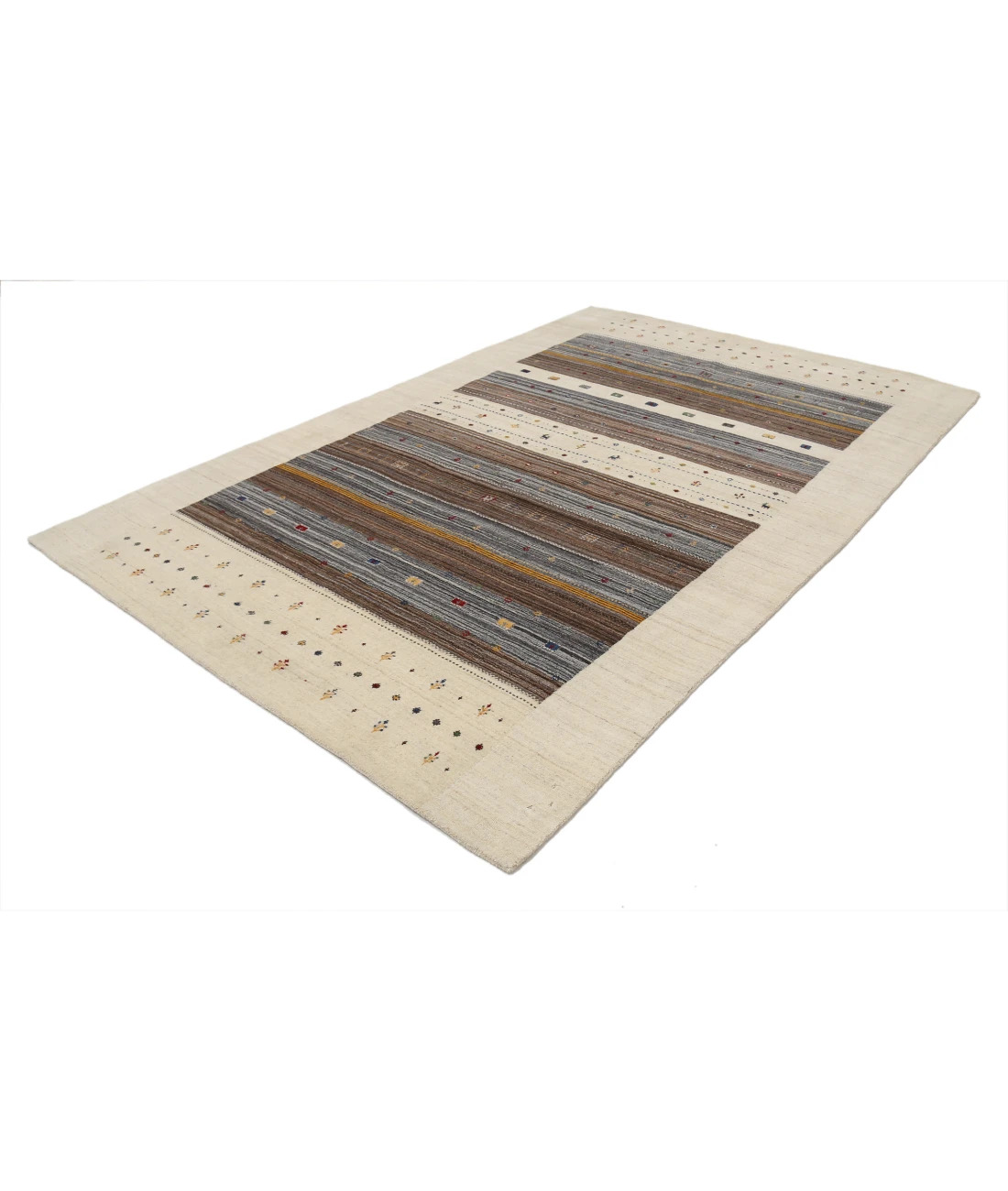 Hand Made Lori Wool Rug 6' 5" X 9' 8"