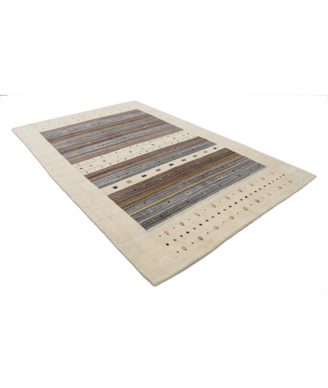 Hand Made Lori Wool Rug 6' 5" X 9' 8"