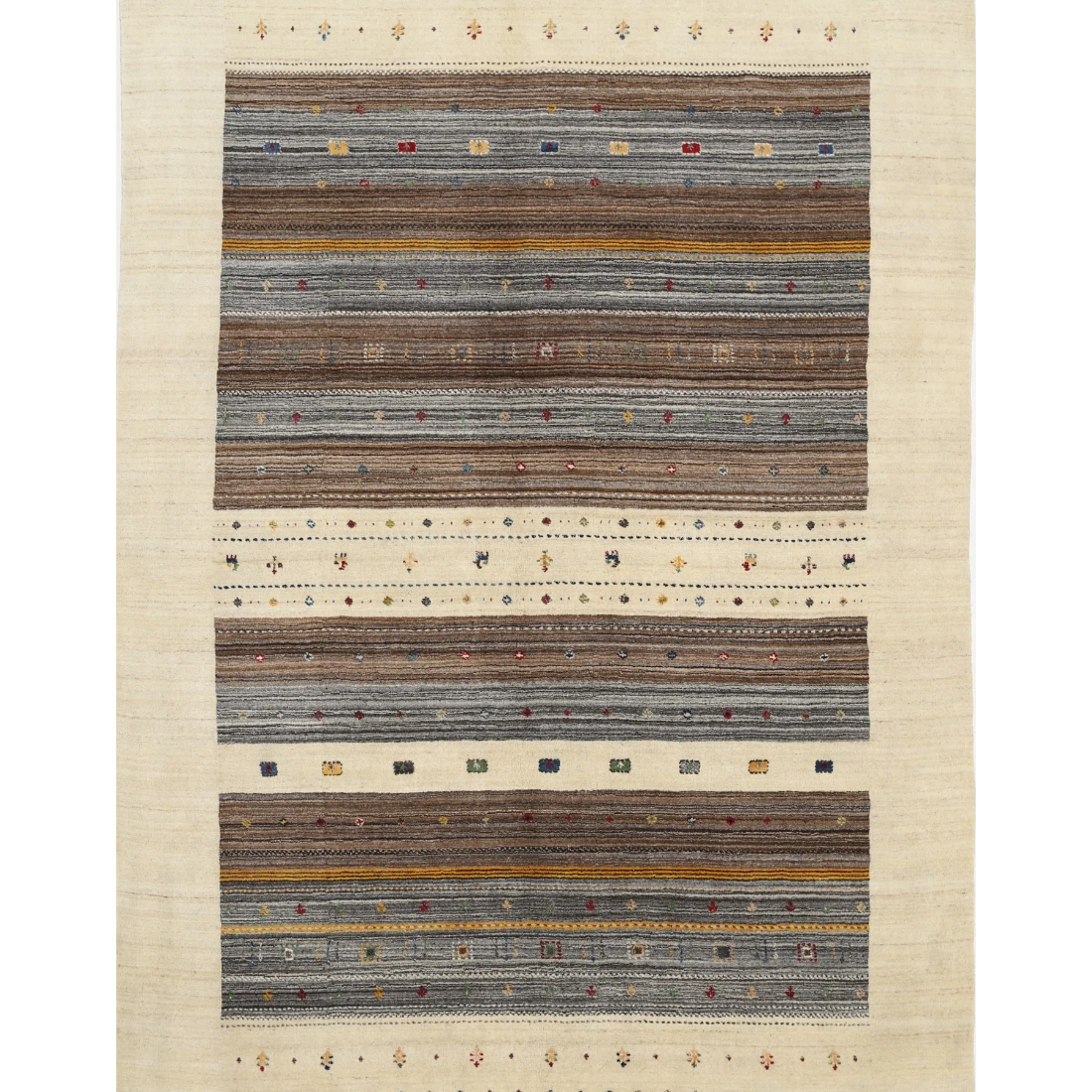 Hand Made Lori Wool Rug 6' 5" X 9' 8"