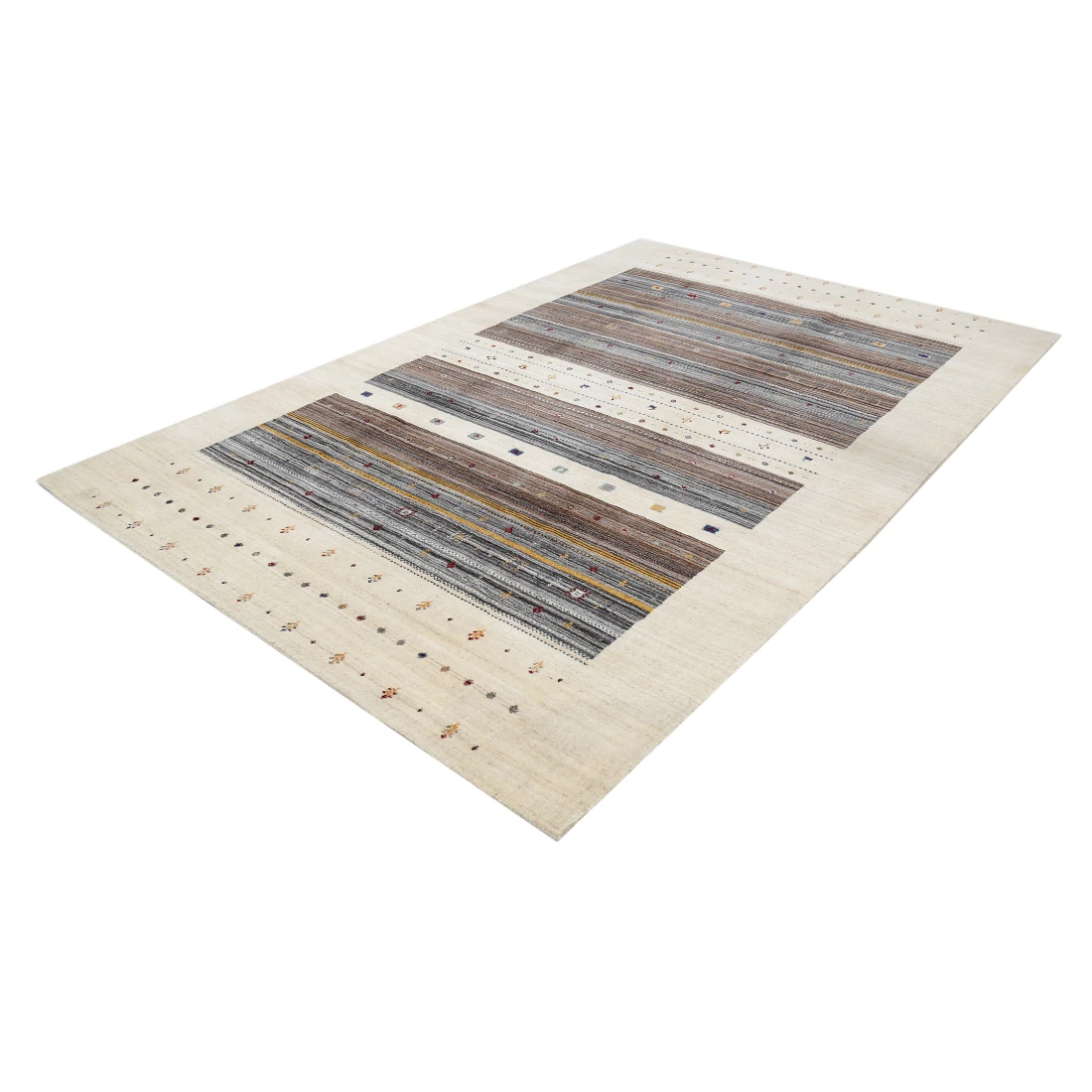 Hand Made Lori Wool Rug 6' 7" X 9' 9"