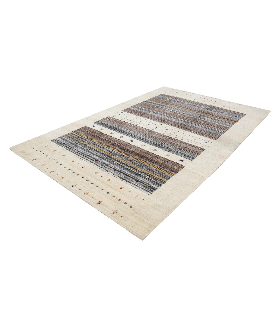 Hand Made Lori Wool Rug 6' 7" X 9' 9"