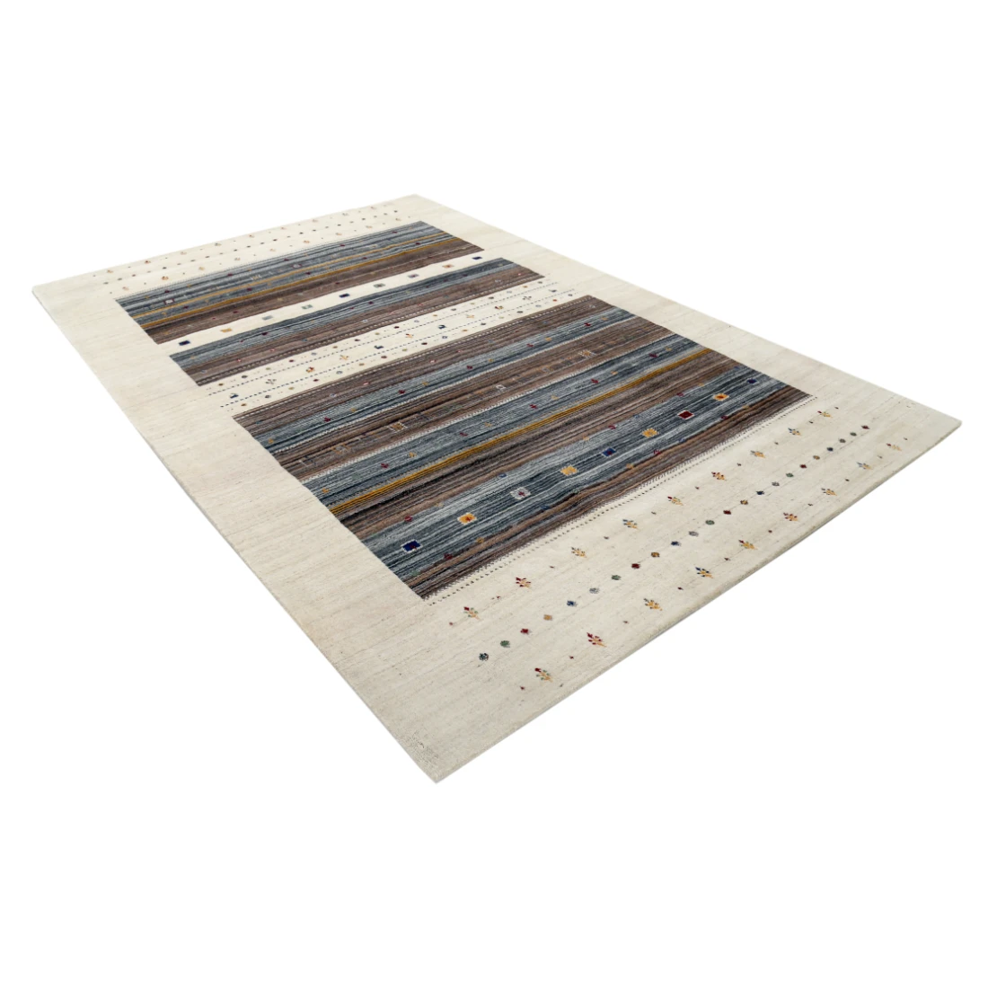 Hand Made Lori Wool Rug 6' 7" X 9' 9"