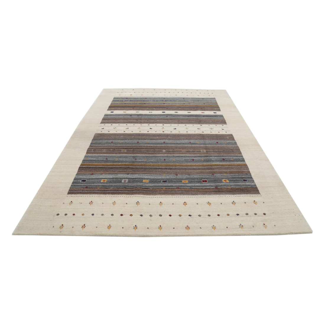 Hand Made Lori Wool Rug 6' 7" X 9' 9"
