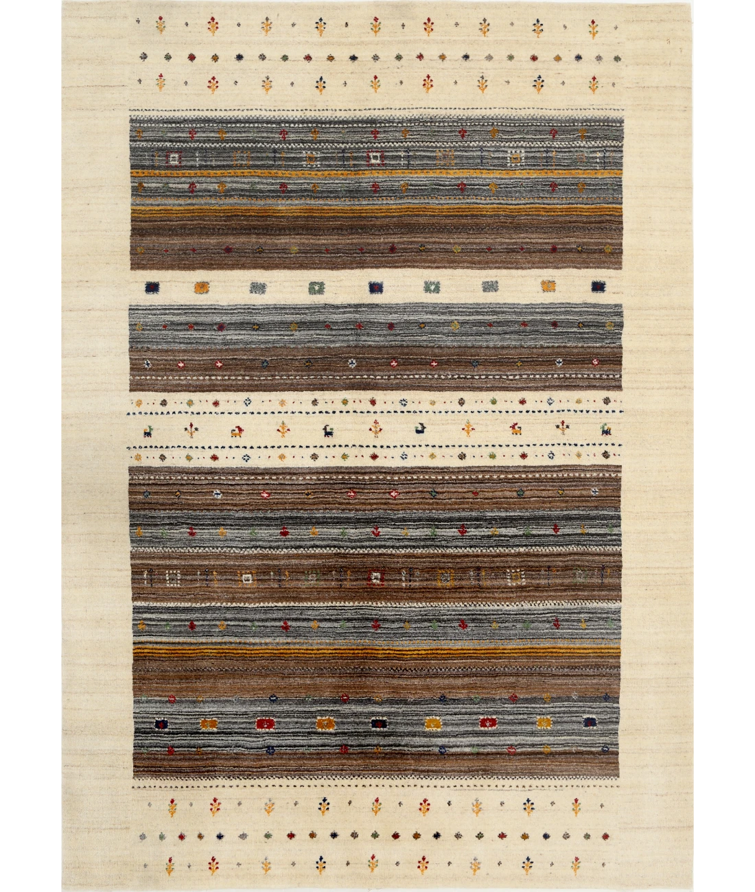 Hand Made Lori Wool Rug 5' 8" X 7' 10"