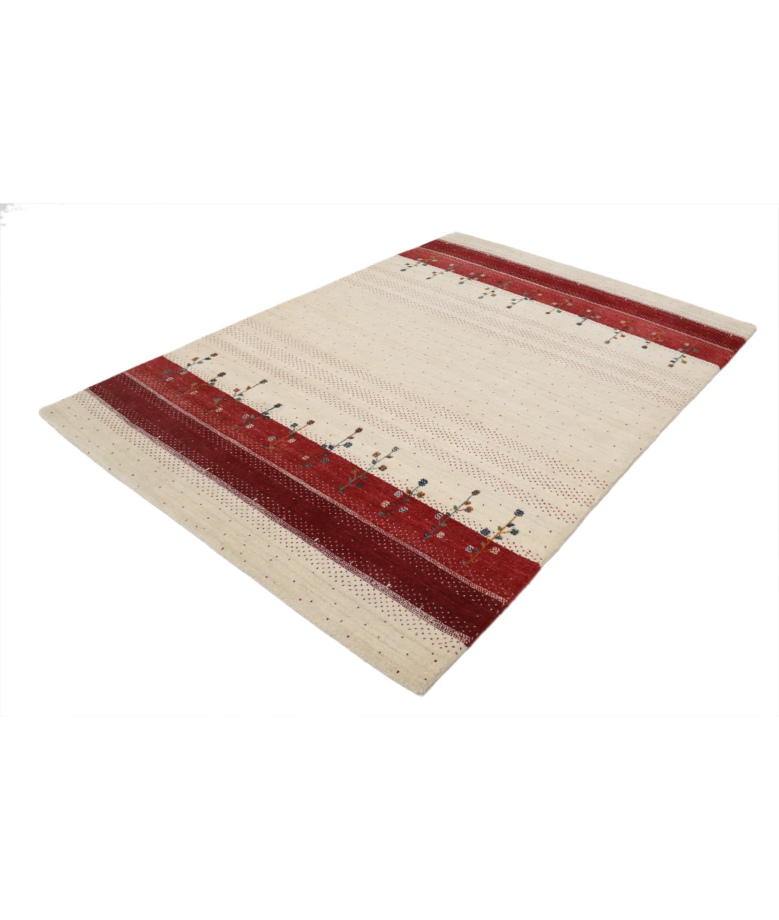 Hand Made Lori Wool Rug 5' 4" X 7' 6"