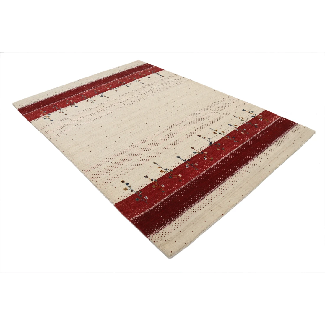 Hand Made Lori Wool Rug 5' 4" X 7' 6"