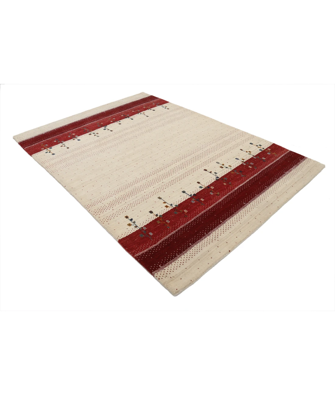 Hand Made Lori Wool Rug 5' 4" X 7' 6"