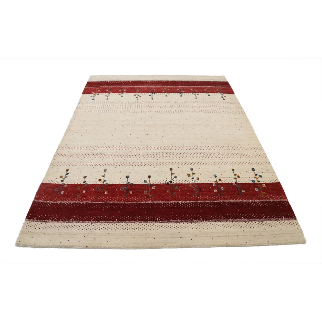 Hand Made Lori Wool Rug 5' 4" X 7' 6"