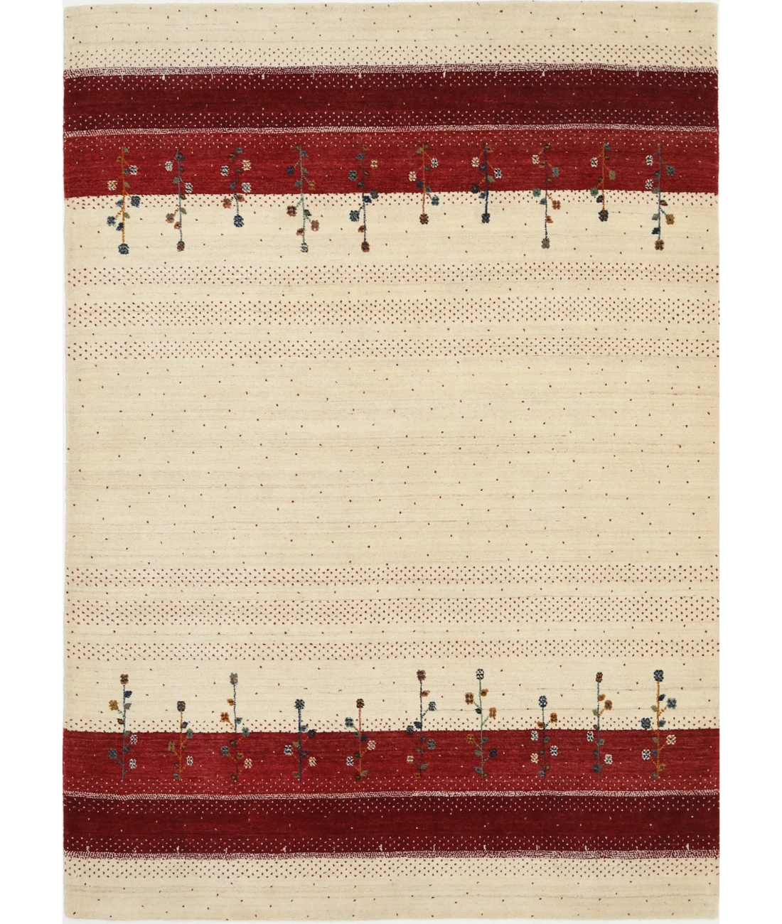 Hand Made Lori Wool Rug 5' 4" X 7' 6"