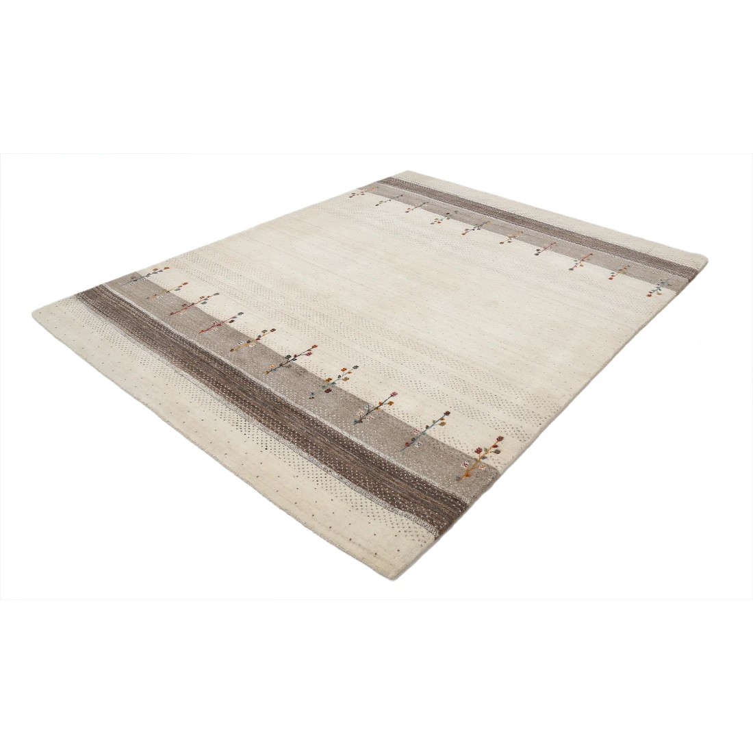 Hand Made Lori Wool Rug 6' 5" X 8' 1"