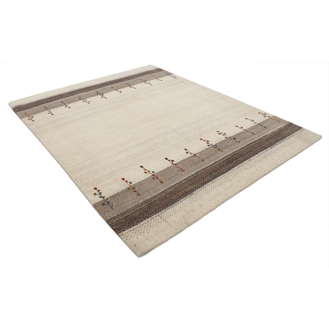 Hand Made Lori Wool Rug 6' 5" X 8' 1"