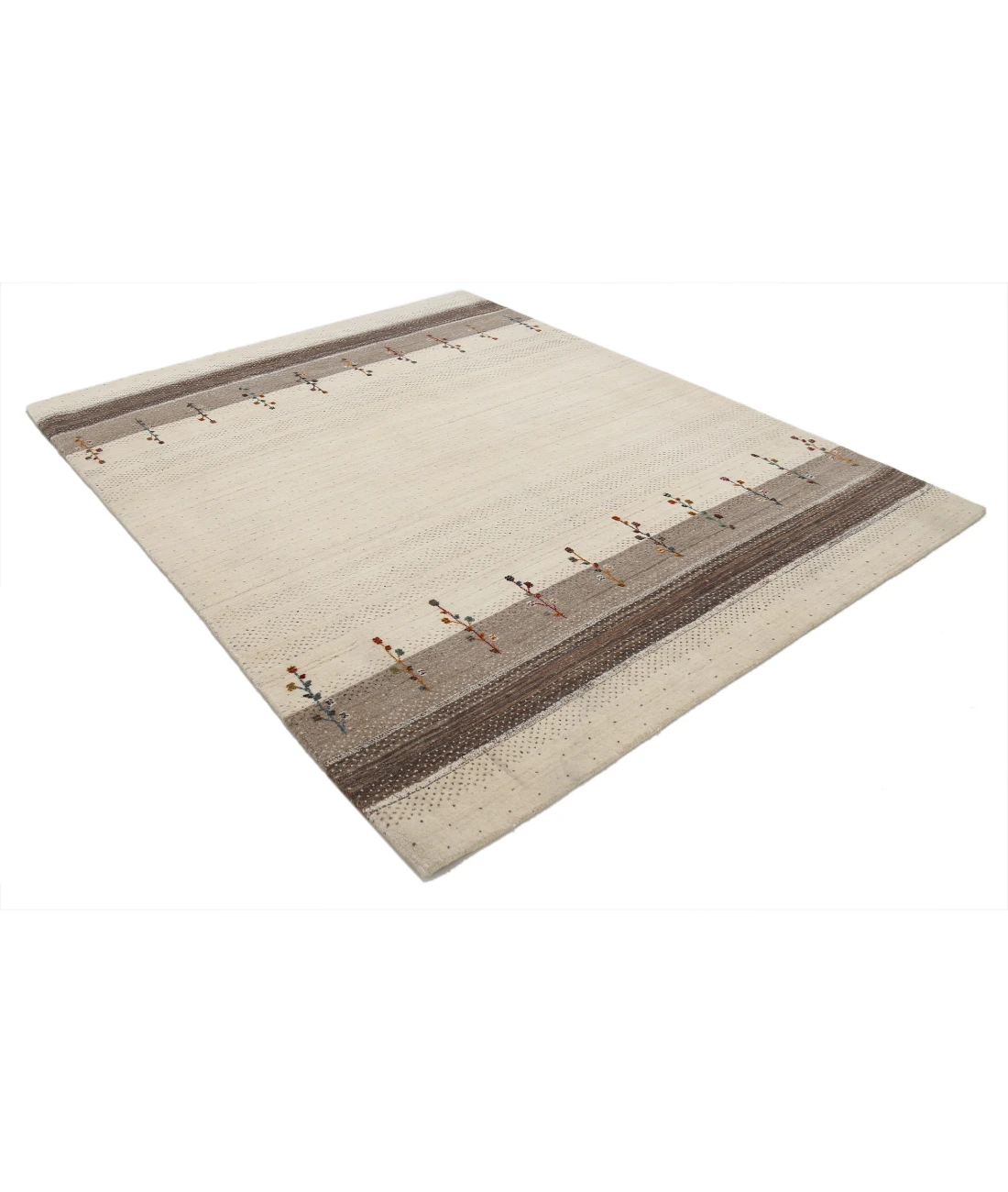 Hand Made Lori Wool Rug 6' 5" X 8' 1"