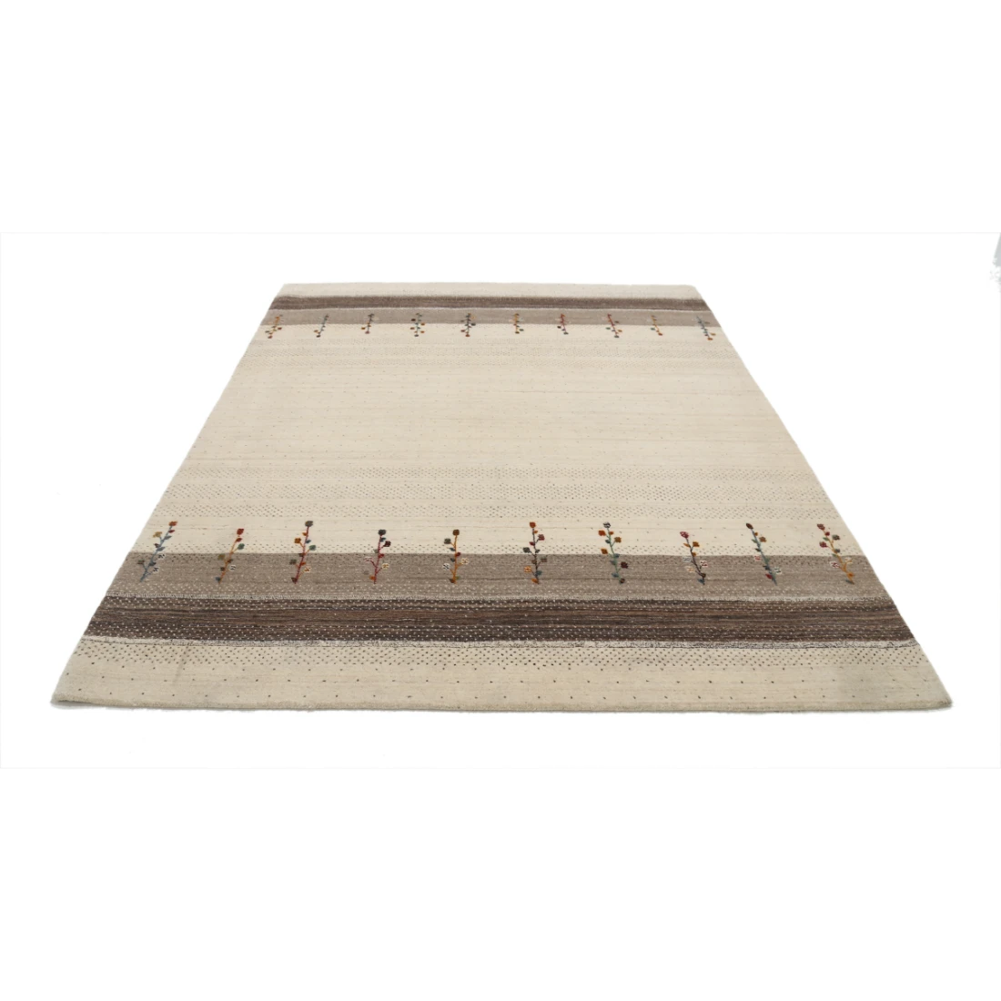 Hand Made Lori Wool Rug 6' 5" X 8' 1"