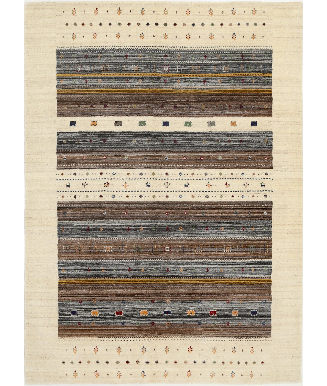 Hand Made Lori Wool Rug 5' 8" X 7' 10"