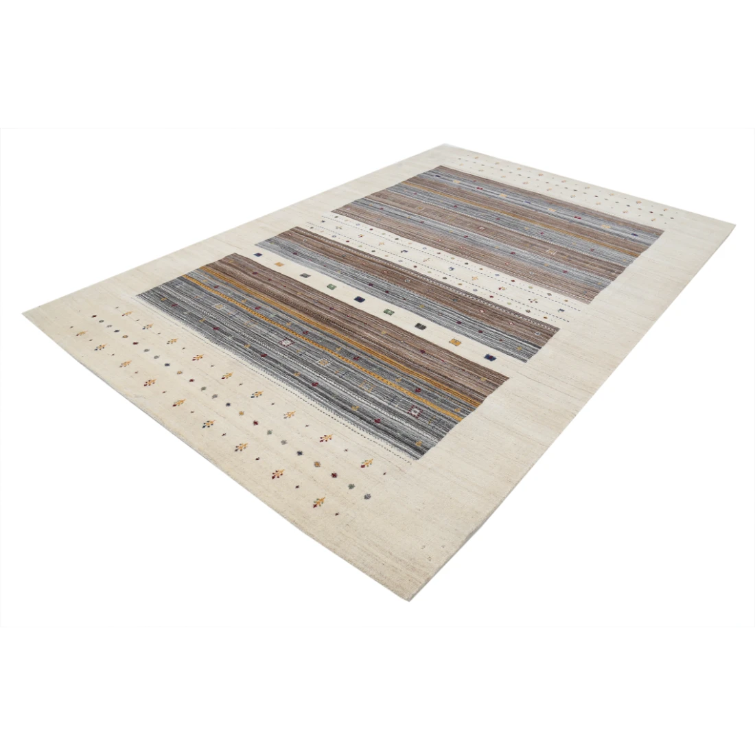 Hand Made Lori Wool Rug 6' 8" X 9' 10"
