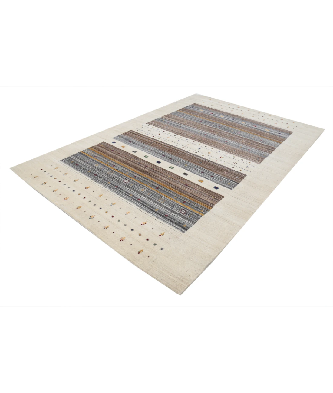 Hand Made Lori Wool Rug 6' 8" X 9' 10"