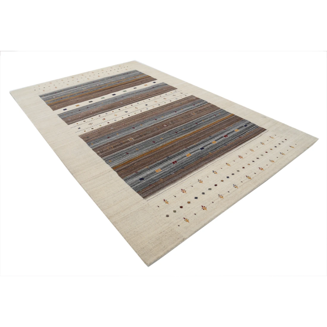 Hand Made Lori Wool Rug 6' 8" X 9' 10"