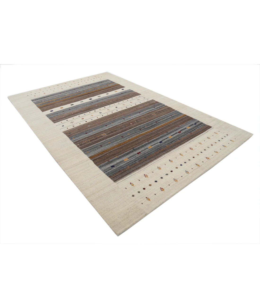 Hand Made Lori Wool Rug 6' 8" X 9' 10"