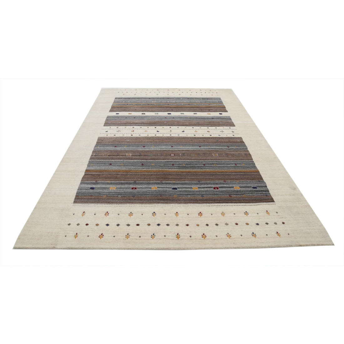 Hand Made Lori Wool Rug 6' 8" X 9' 10"