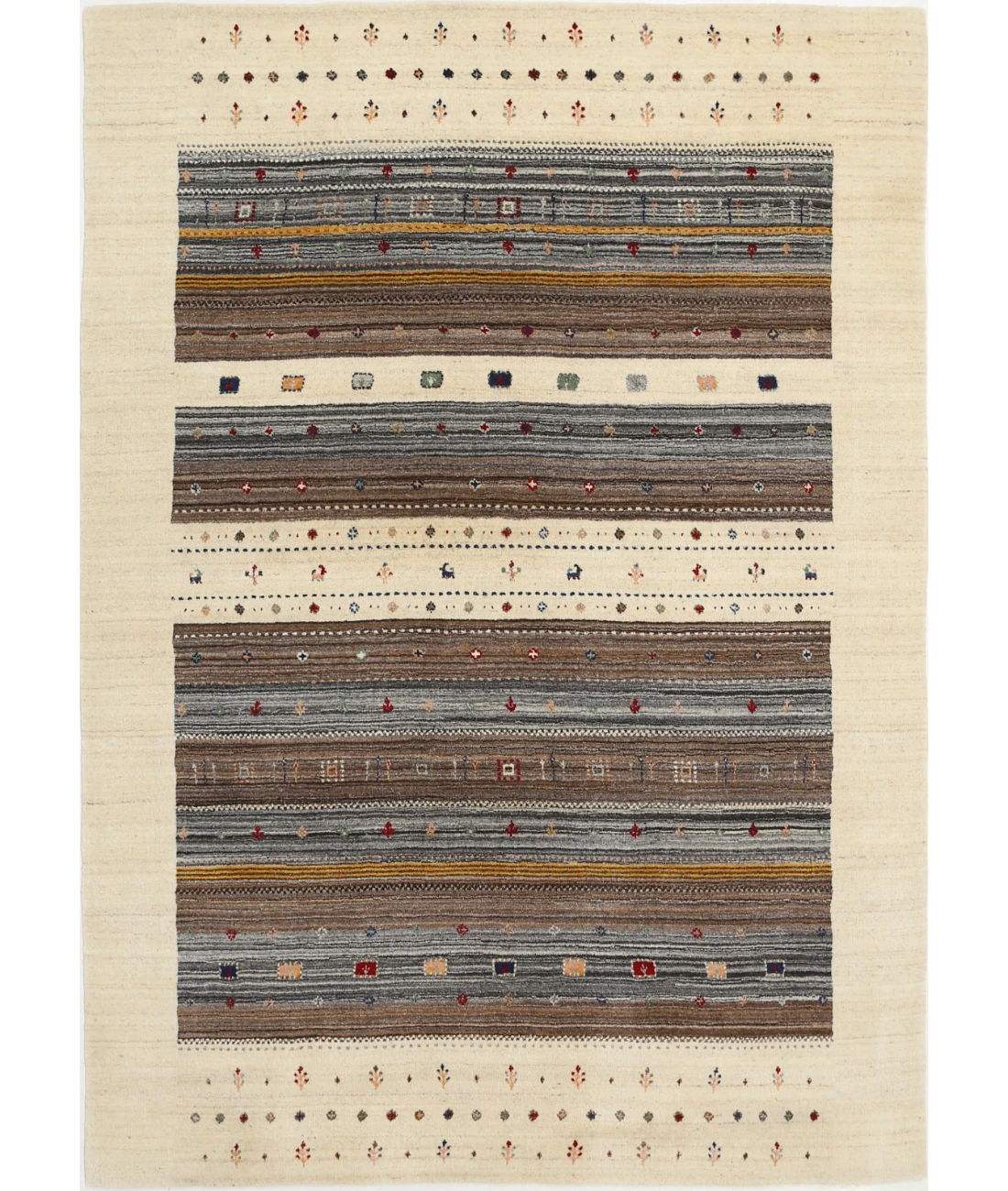 Hand Made Lori Wool Rug 5' 8" X 7' 10"