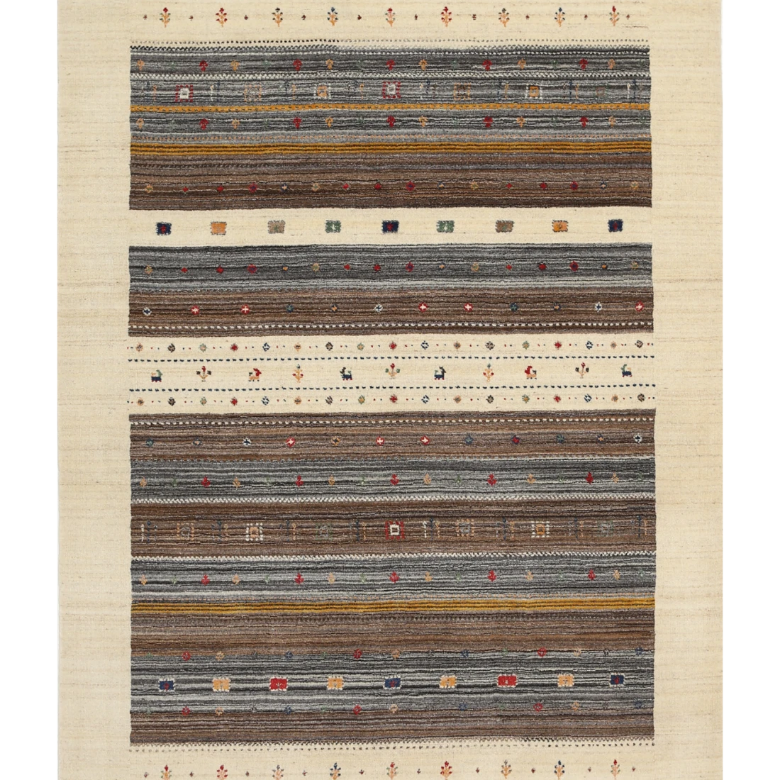 Hand Made Lori Wool Rug 5' 9" X 7' 11"