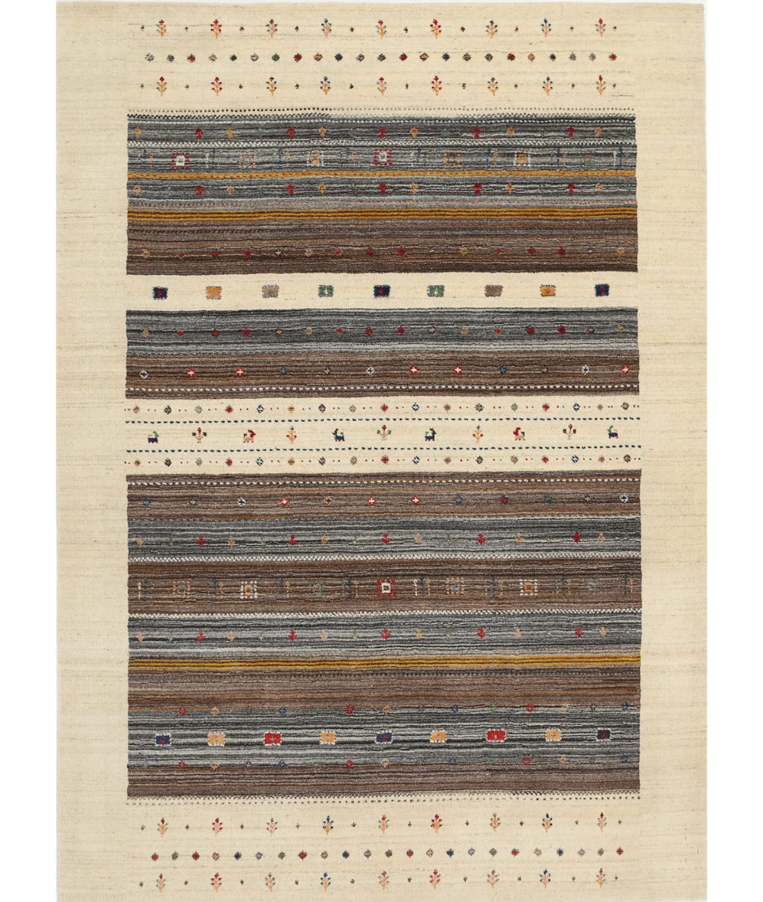 Hand Made Lori Wool Rug 5' 9" X 7' 11"