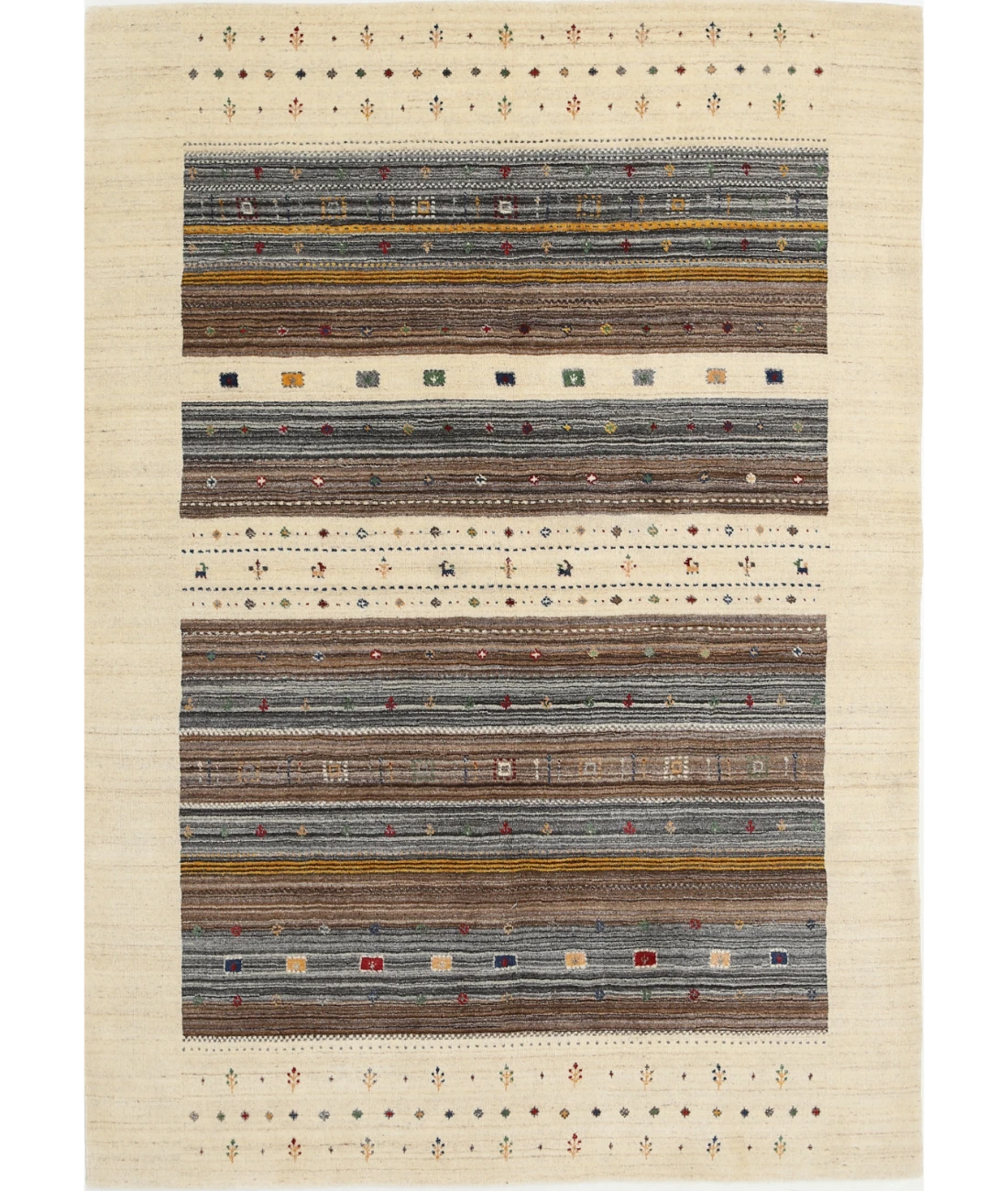 Hand Made Lori Wool Rug 5' 7" X 7' 10"