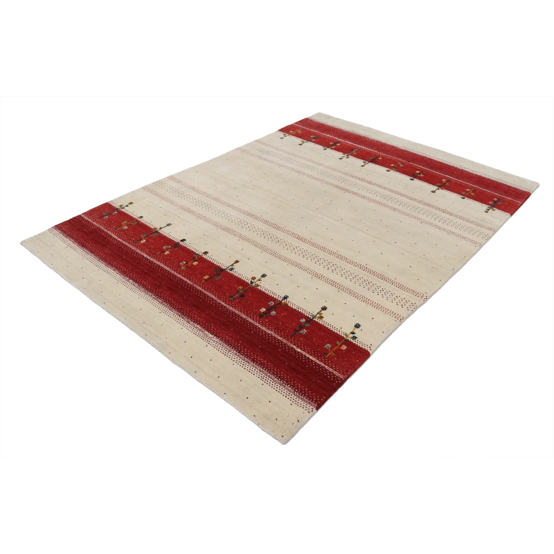 Hand Made Lori Wool Rug 5' 3" X 7' 5"
