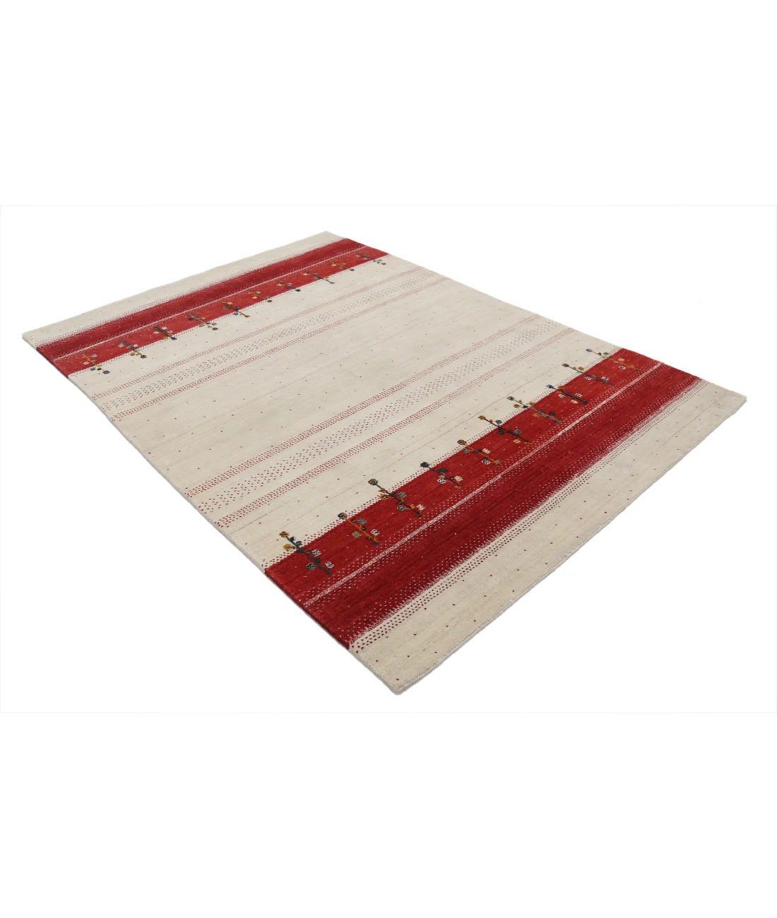 Hand Made Lori Wool Rug 5' 3" X 7' 5"