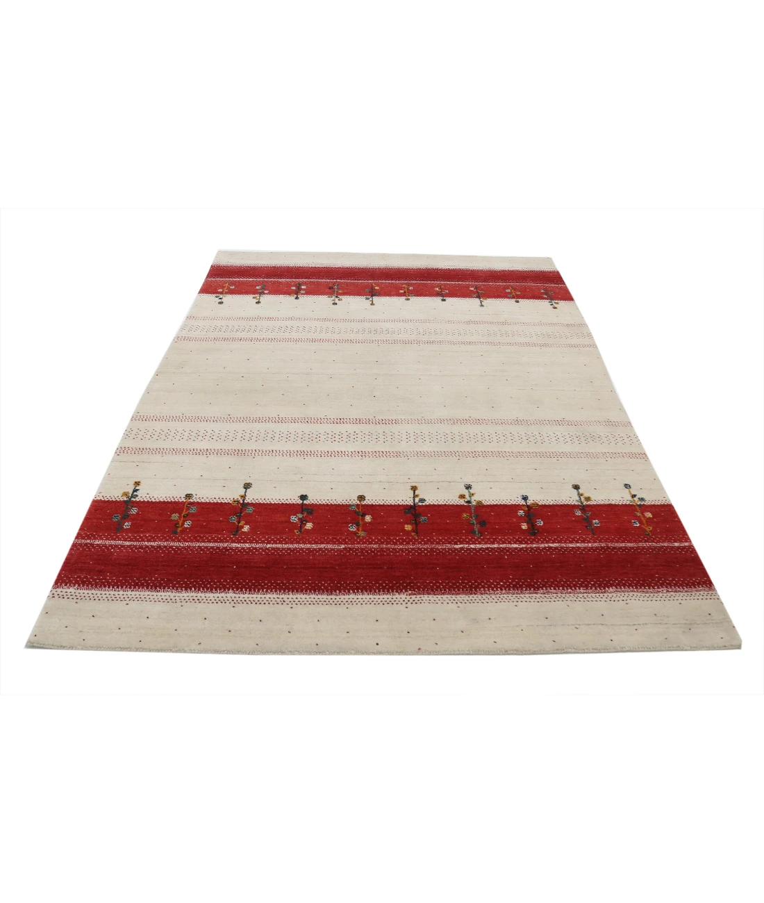 Hand Made Lori Wool Rug 5' 3" X 7' 5"