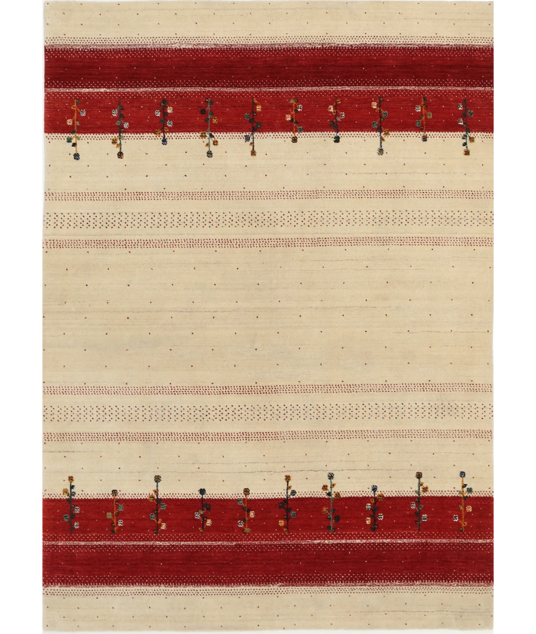Hand Made Lori Wool Rug 5' 3" X 7' 5"