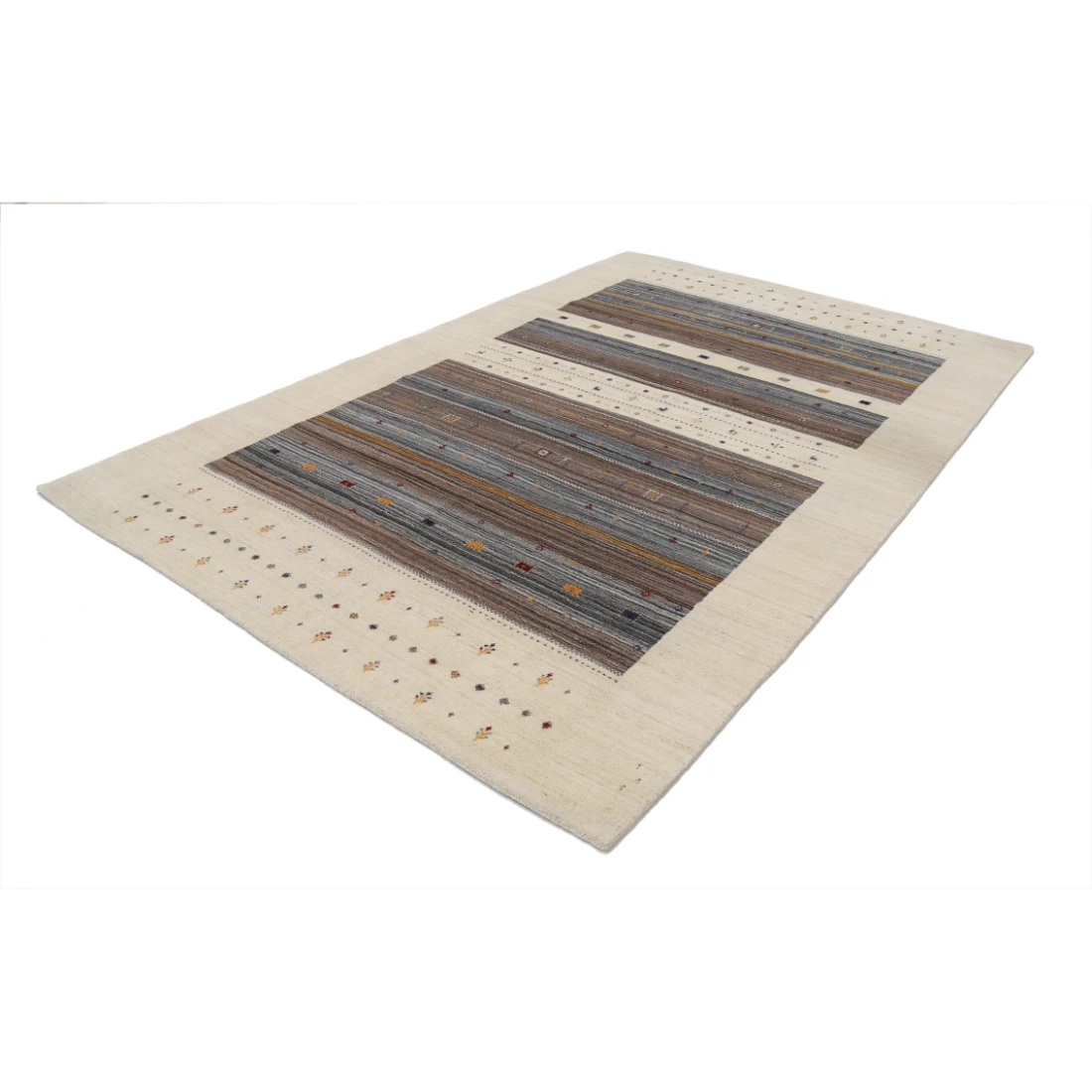 Hand Made Lori Wool Rug 6' 8" X 9' 9"