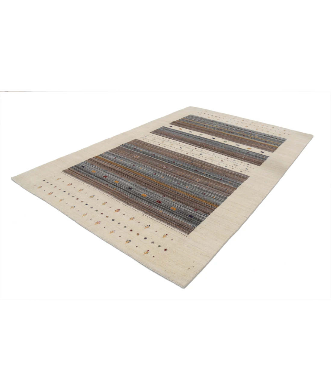 Hand Made Lori Wool Rug 6' 8" X 9' 9"