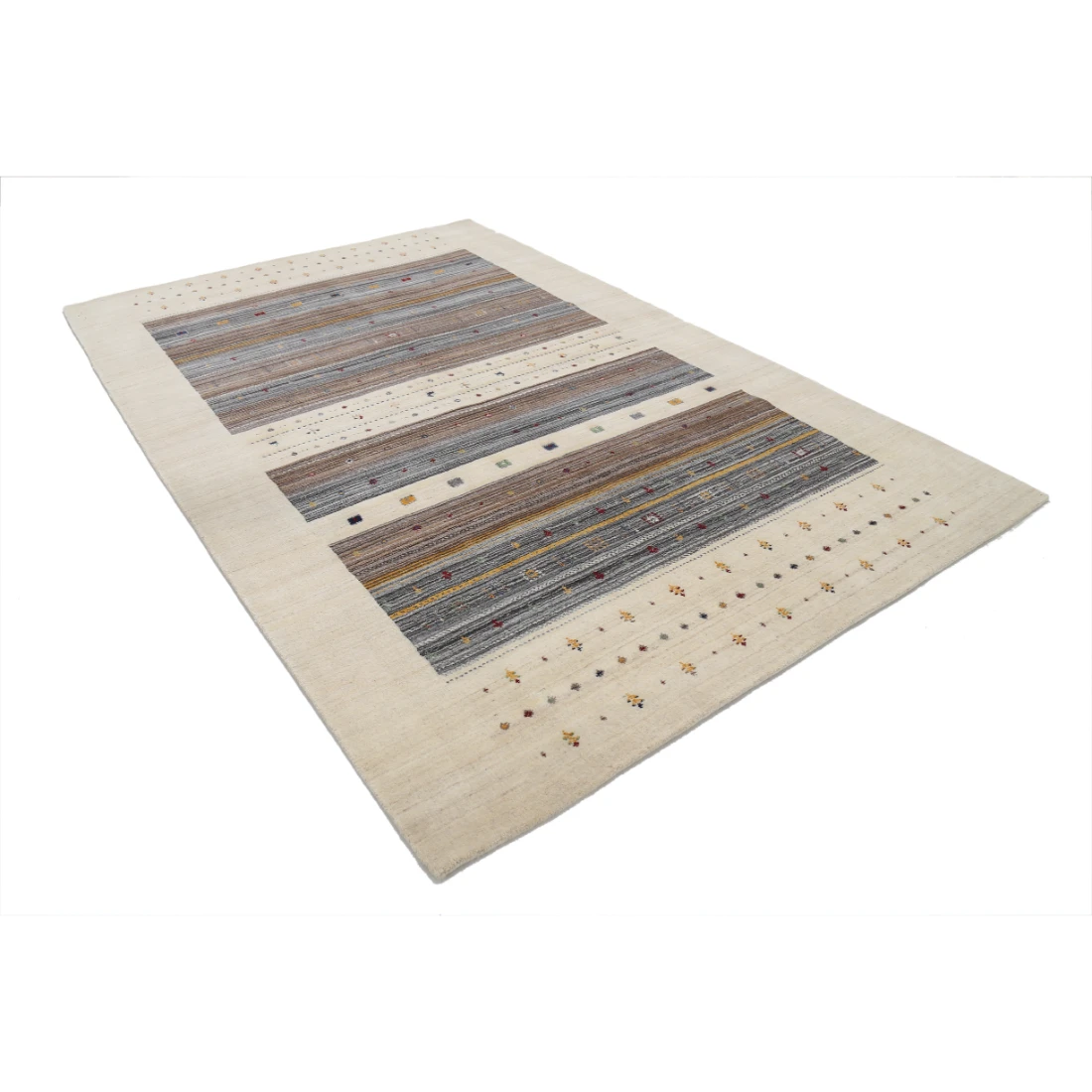 Hand Made Lori Wool Rug 6' 8" X 9' 9"