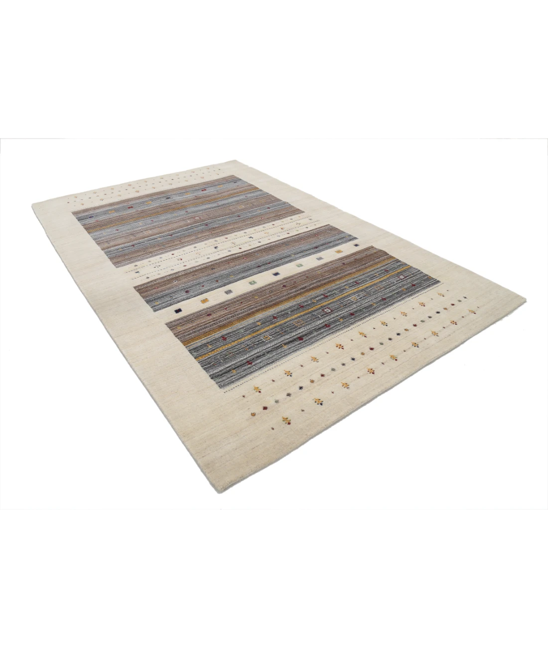 Hand Made Lori Wool Rug 6' 8" X 9' 9"