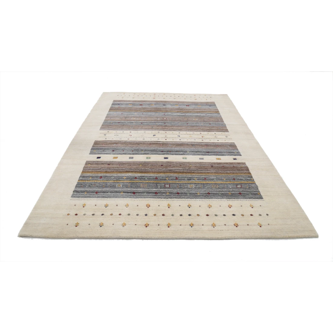 Hand Made Lori Wool Rug 6' 8" X 9' 9"