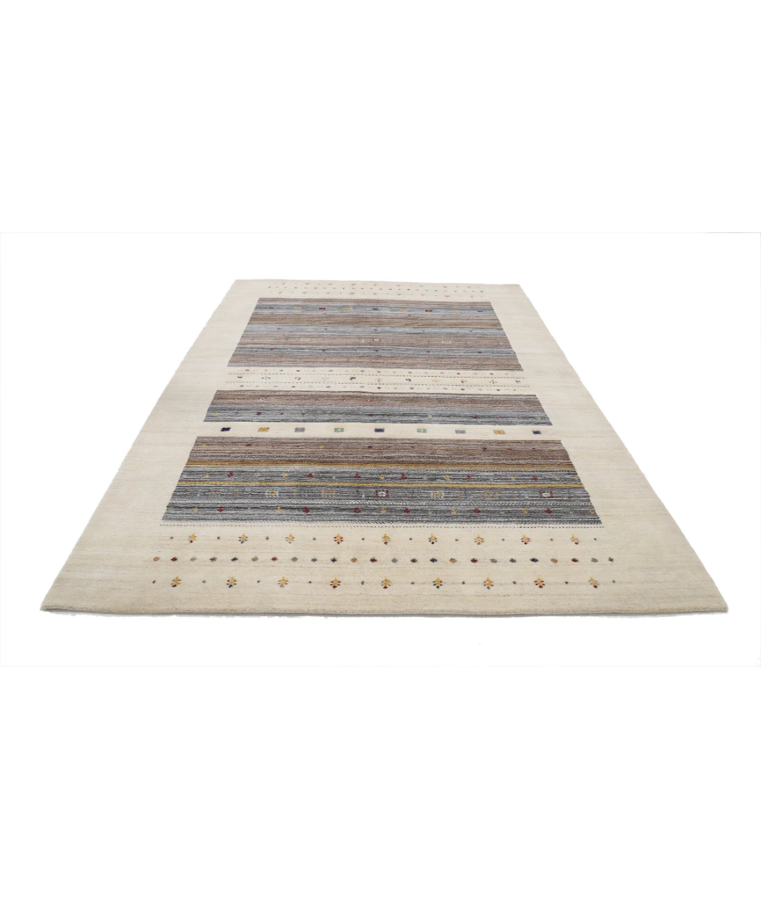 Hand Made Lori Wool Rug 6' 8" X 9' 9"