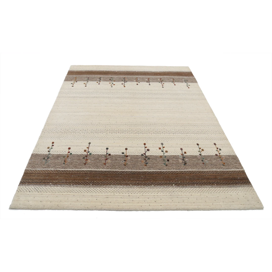 Hand Made Lori Wool Rug 5' 3" X 7' 4"