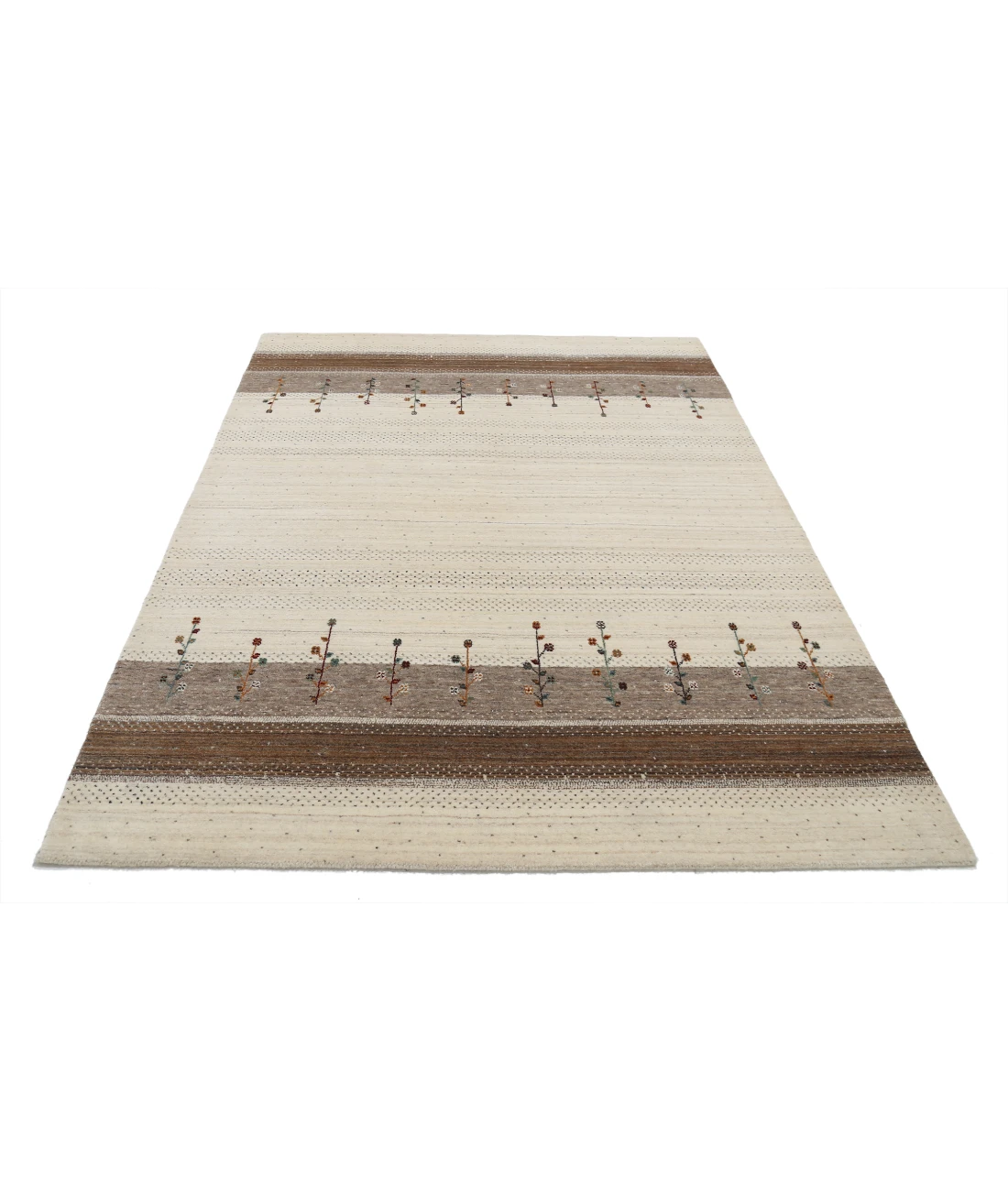 Hand Made Lori Wool Rug 5' 3" X 7' 4"