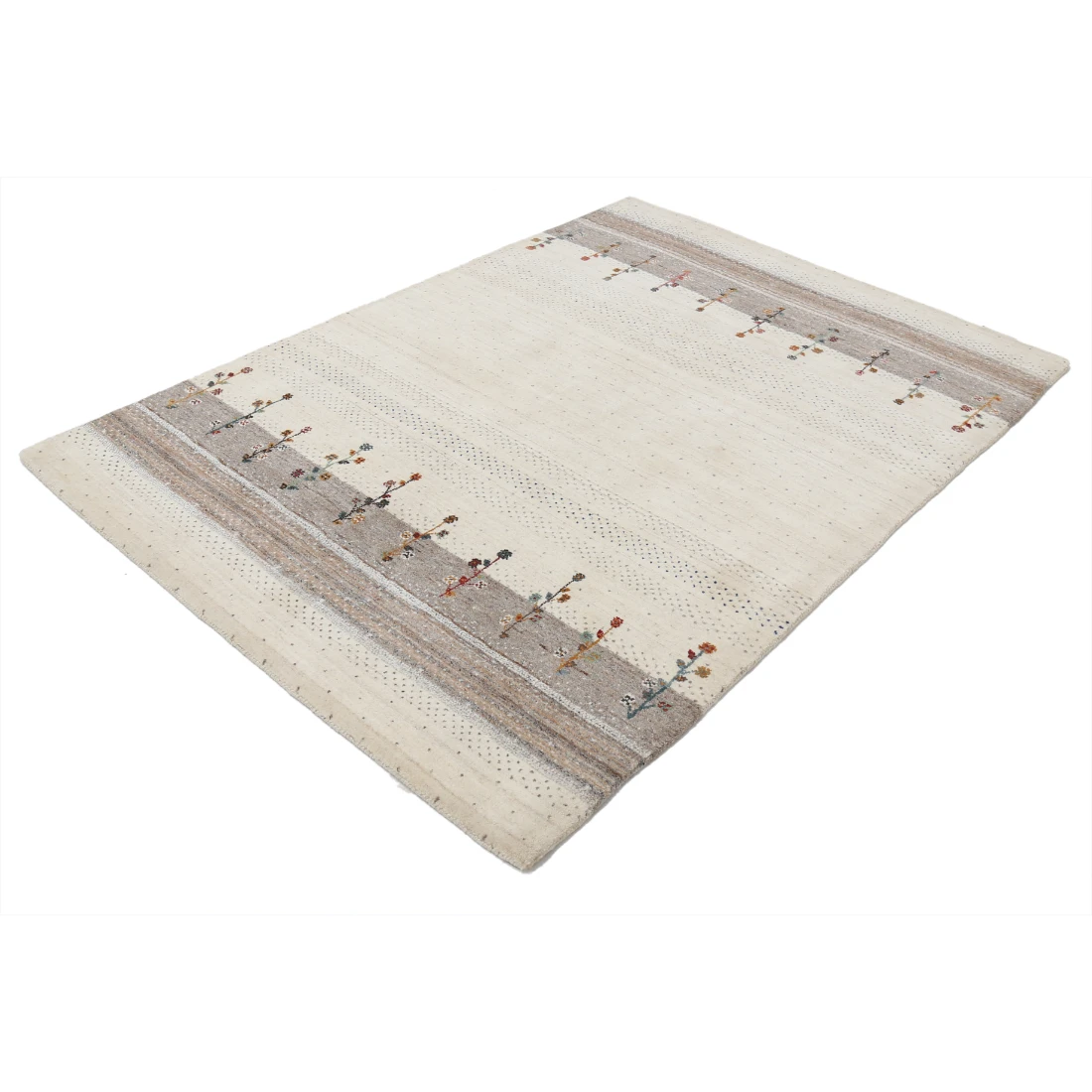 Hand Made Lori Wool Rug 4' 7" X 6' 5"