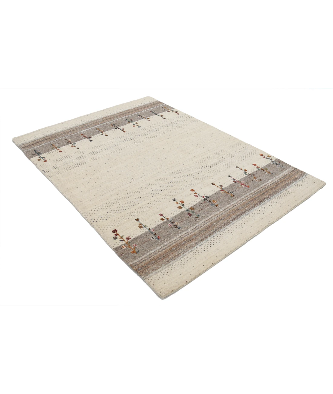 Hand Made Lori Wool Rug 4' 7" X 6' 5"