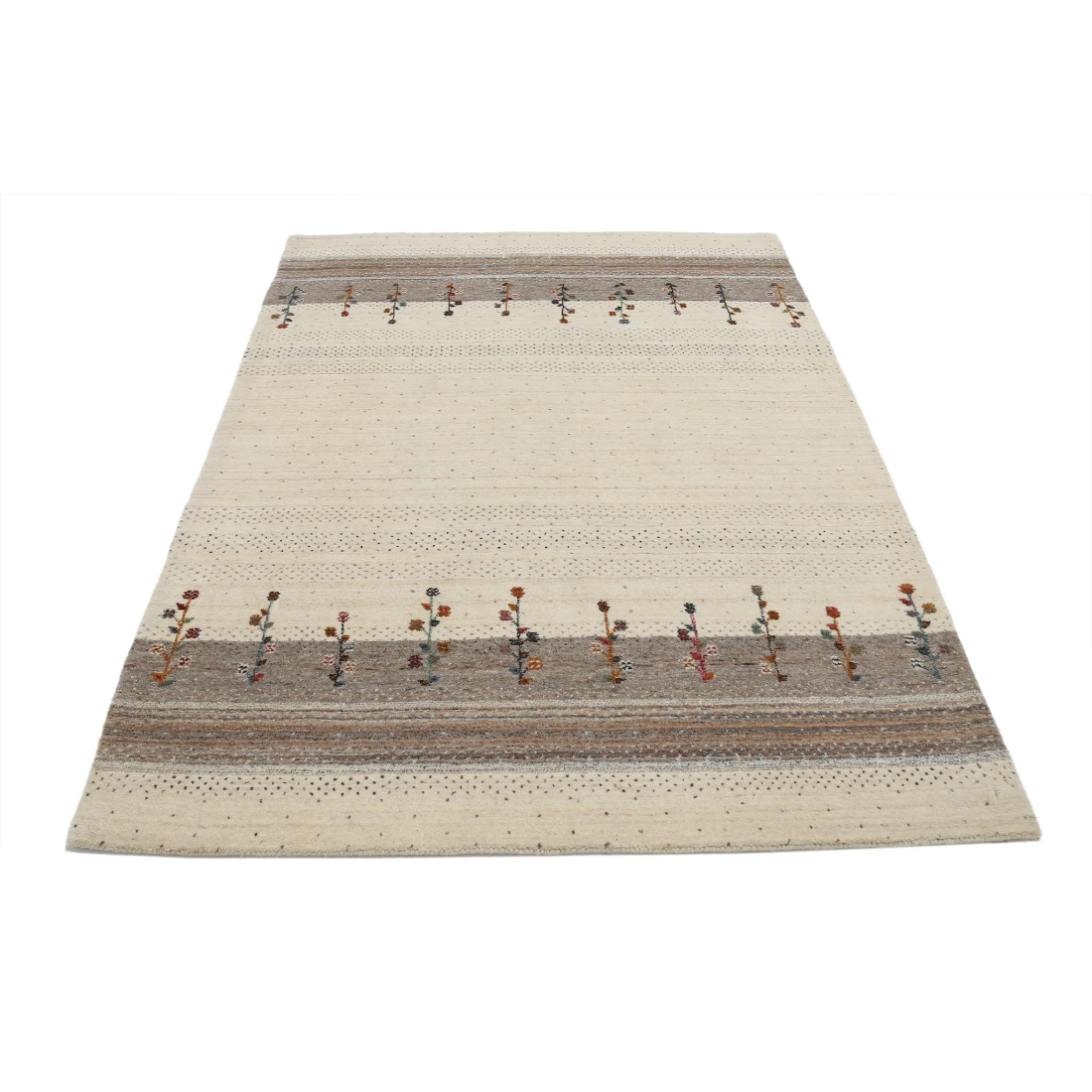 Hand Made Lori Wool Rug 4' 7" X 6' 5"