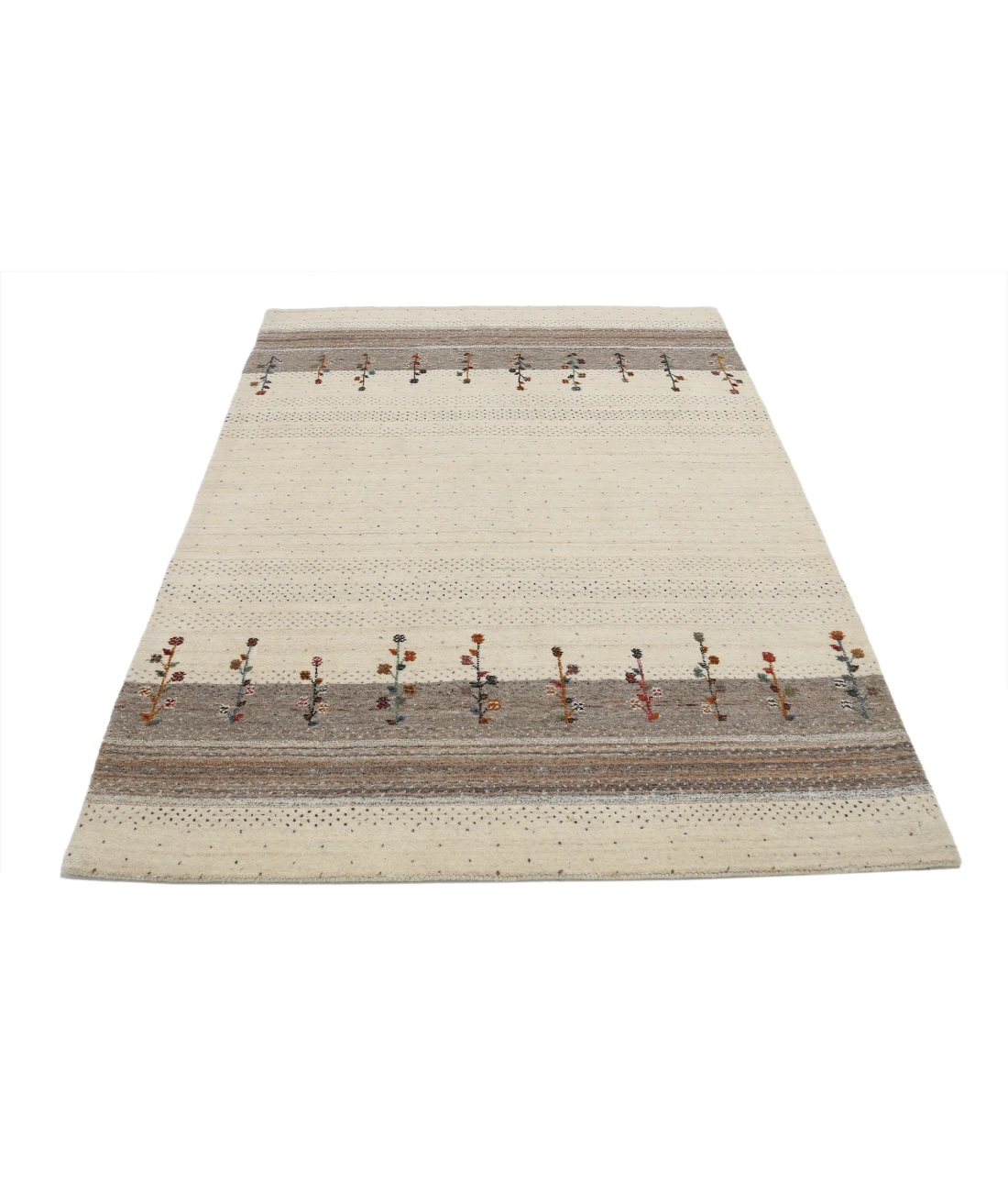 Hand Made Lori Wool Rug 4' 7" X 6' 5"