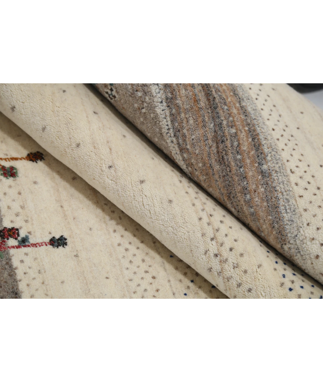 Hand Made Lori Wool Rug 4' 7" X 6' 5"