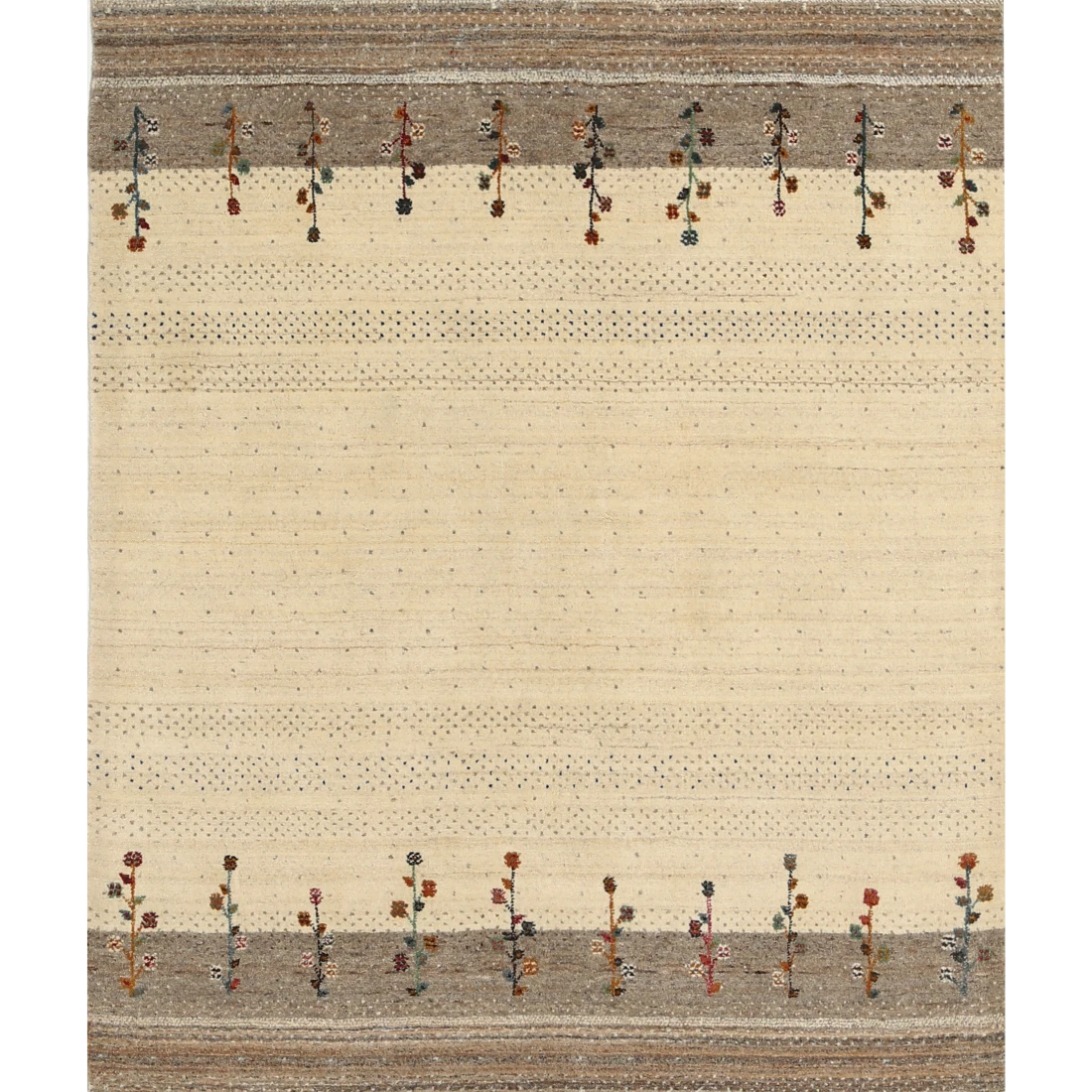 Hand Made Lori Wool Rug 4' 7" X 6' 5"