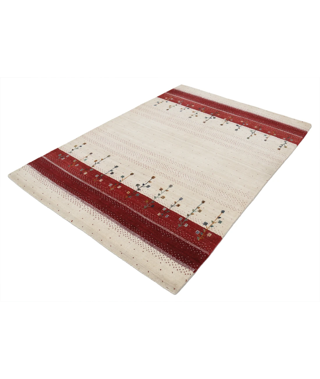 Hand Made Lori Wool Rug 4' 8" X 6' 6"
