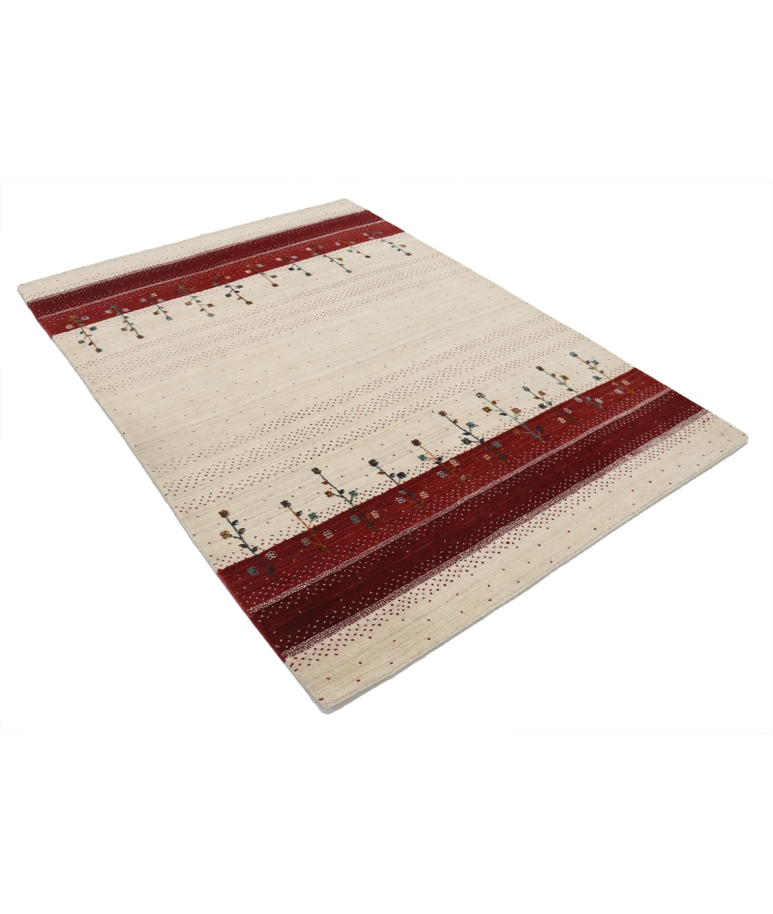 Hand Made Lori Wool Rug 4' 8" X 6' 6"